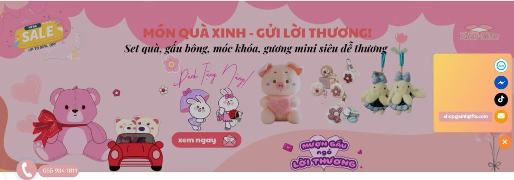 Gương flower know thiên nga